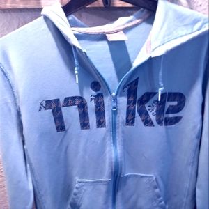 Nike hooded jacket size L